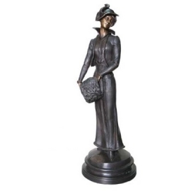 優雅女郎2-y15341-銅雕 - 銅雕人物
