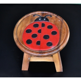 圓凳瓢蟲(ROUND STOOL -LADY BIRD)-y15184傢俱系列-實木家具