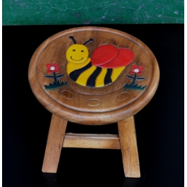 圓凳小蜜蜂(BEE)-y15185傢俱系列-實木家具