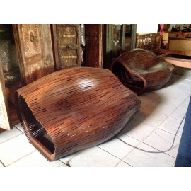 橡木靠背3人椅y15252-傢俱系列-實木家具