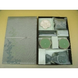 y11049 香氛蠟燭-日式蠟燭禮盒(竹)粉色(共有四色)