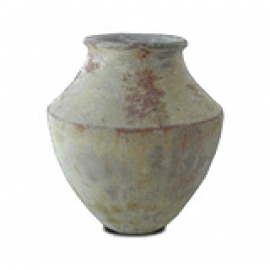 y13879 -花器系列-古樸陶瓷  落灰陶