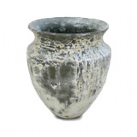 y13880 -花器系列-古樸陶瓷  落灰陶