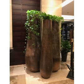 棕櫚花器-y15597 花器系列-木製花器150CM/花藝價格另計(可訂製)