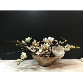造形花藝-y16532花藝設計-水平花藝(玄關桌.電視櫃盆花 )