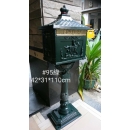 鐵皮信箱 y15030 金屬工藝品 鍛鐵立式信箱