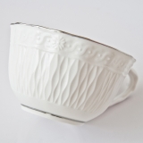 y16047 餐具器皿 咖啡茶具-朵莉新骨瓷咖啡六杯盤組附金架