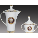 y11268 餐茶玻璃系列- 簡歐新磁瓷器-花莎馳15件茶具組