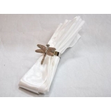 y11834 餐茶玻璃-餐具用品/配件-餐巾環-蜻蜓(玫瑰)