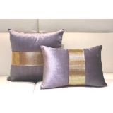 現代簡約風鑲鑚紫色抱枕-小抱枕(y14806 地毯,桌旗,抱枕,布品 )-共3色 黑色.紫色.銀色