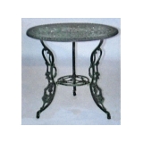 y11630 70cm玫瑰圓桌+7尺簡易鋁方傘+玫瑰花束椅(單)2張+6kgs玫瑰傘座