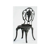 y11630 70cm玫瑰圓桌+7尺簡易鋁方傘+玫瑰花束椅(單)2張+6kgs玫瑰傘座