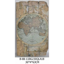 世界地圖壁飾東方-y15164立體壁飾-世界地圖系列