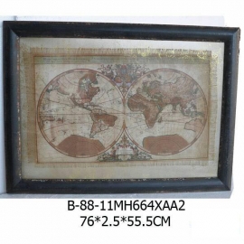 世界地圖壁飾-y15167立體壁飾-世界地圖系列