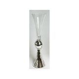 y12493 透明玻璃花器花瓶-大款AB012 (另有小款AB013)