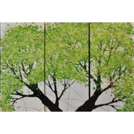 大樹油畫/3入一組-y15373-畫作系列
