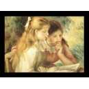 y00368 複製畫 Renoir-La lecture R952