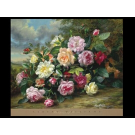 y00790 複製畫 Williams, A.-Bouquet of Roses W476