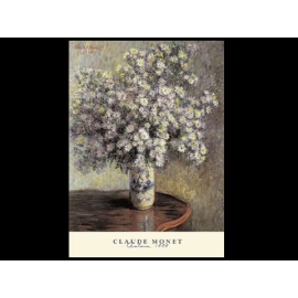 y00810 複製畫No.145 Monet-Asters, 1880 M1253