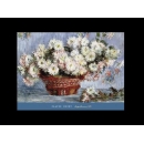 y00811 複製畫 Monet-Chrysanthemums, 1878 M1254
