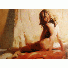 裸女-y01158 油畫(人物)