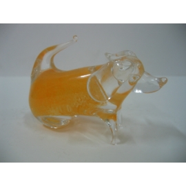 玻璃水晶立狗 y01181 水晶飾品系列 (已無庫存)