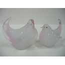 水晶鴿子-粉色 y01186 水晶飾品系列 