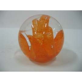 玻璃水晶橘粉 y01189 水晶飾品系列 