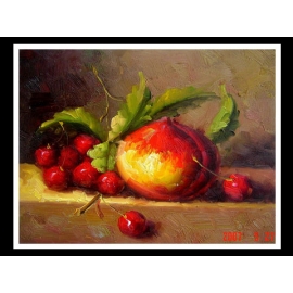 水果靜物-y01254油畫