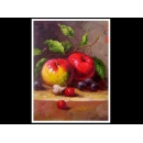 水果靜物-y01257油畫