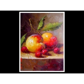 水果靜物-y01261油畫