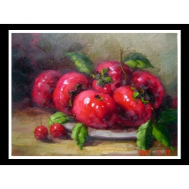 水果靜物-y01262油畫