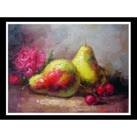 水果靜物-y01266油畫