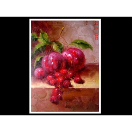 水果靜物-y01267油畫