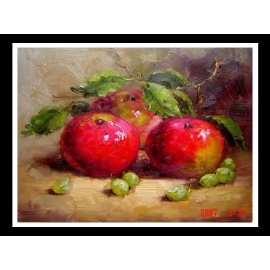 水果靜物-y01268油畫