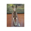 y01462(銅製擺飾)銅雕坐狗