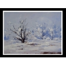 y01665(油畫抽象)雪景07YG-01969