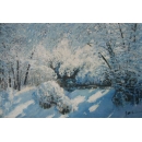 y01734(油畫)冬季