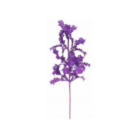 y02344-花材-其他-彩晶冬青葉(紫)
