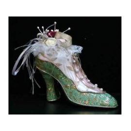 y02460-裝飾品-蕾絲鞋吊飾