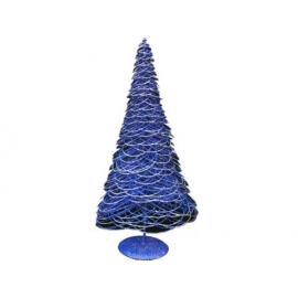 y02662-架構-鐵絲樹(藍色)