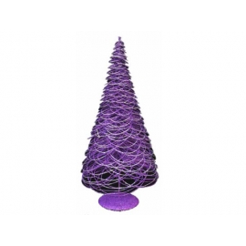 y02664-架構-鐵絲樹(紫色)