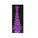 y02673-架構-鑲珠鐵絲樹(紫色)