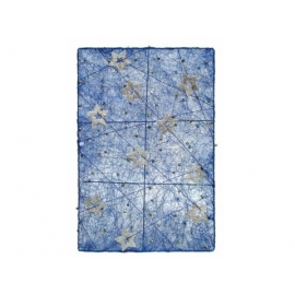 y02765-架構-瓊麻編織方塊(藍色)