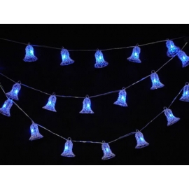 y02862-LED聖誕燈-聖誕鐘串(藍色)(20個)