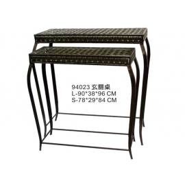 y03111-鐵材藝術系列-鐵材家飾-玄關桌