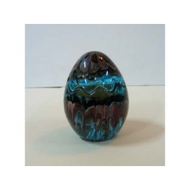 琉璃彩蛋(藍) y03283 水晶飾品系列-琉璃水晶