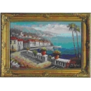 加勒比海4-y03306-油畫