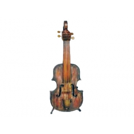仿古小提琴桌飾 y09458  立體雕塑.擺飾 立體擺飾系列-其他