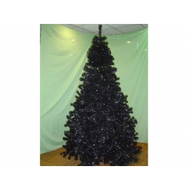 y09727五尺圓頭聖誕樹(黑色)481045